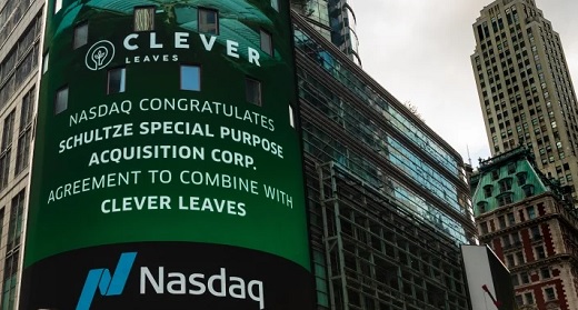 Acciones de Clever Leaves recuperaron el precio mínimo de oferta lo que evitó su salida de Nasdaq