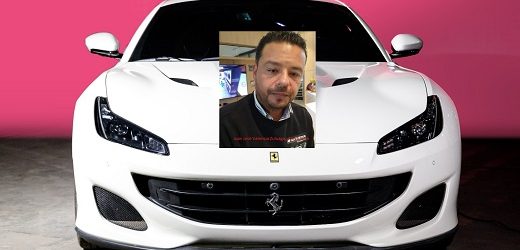 Uno de los tres ferraris de alias “Falcón”, jefe financiero del Clan del Golfo, a subasta a precio base de $200 millones