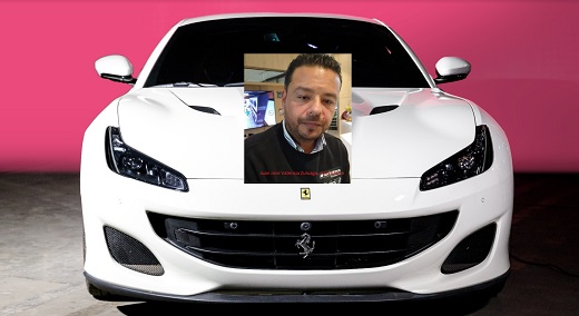 Uno de los tres ferraris de alias “Falcón”, jefe financiero del Clan del Golfo, a subasta a precio base de $200 millones