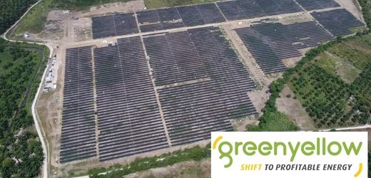 Parque solar de la multinacional francesa GreenYellow en Ciénaga, Magdalena, con un avance del 90% en su construcción