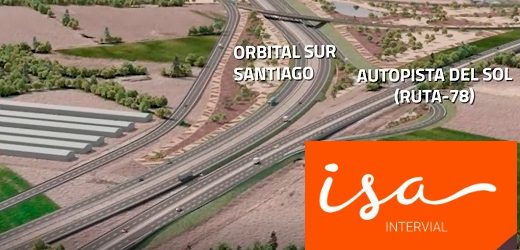 Interconexión Eléctrica (ISA) presentó mejor oferta para diseñar, construir y operar su primera autopista urbana en Chile: presupuesto US$469 millones