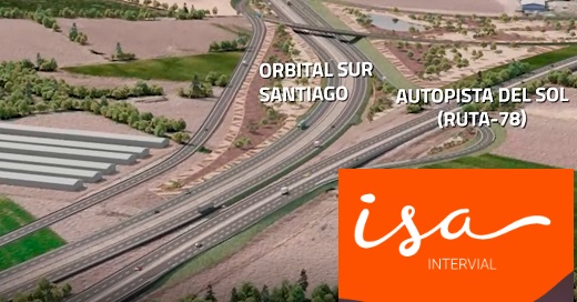Interconexión Eléctrica (ISA) presentó mejor oferta para diseñar, construir y operar su primera autopista urbana en Chile: presupuesto US$469 millones