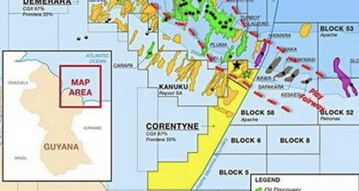 Frontera y CGX (antes Pacific Rubiales) buscan socios para hallazgo petrolero frente a la costa de Guyana y postergan hasta 2026 multimillonaria inversión