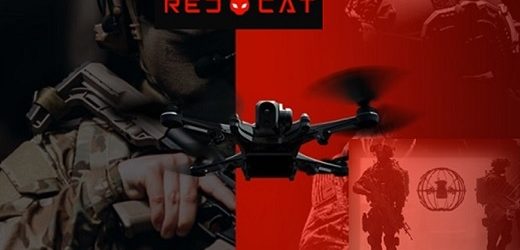 El dron de Red Cat (para dominar la noche) que apoya operaciones militares de Estados Unidos, lanzado en Bogotá