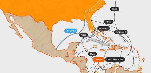 Integración de cables submarinos de Liberty Networks y Gold Data agregará más capacidad a centrales de datos en Colombia y Panamá