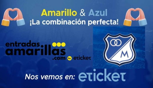 Tiquetera colombiana Entradas Amarillas (EA) llamó a abonados azules a migrar a plataforma de Eticket (del grupo mexicano Ocesa)