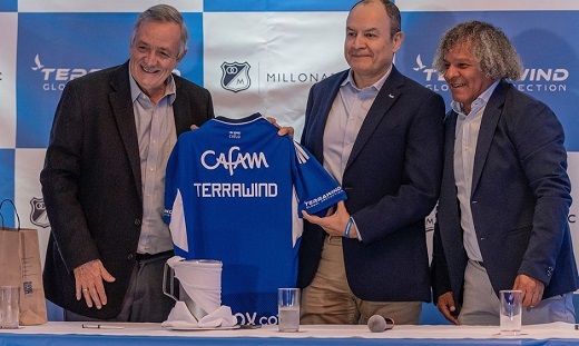 Terrawind Global Protection, grupo francés de asistencia médica para viajeros, nuevo copatrocinador de Millonarios F.C.