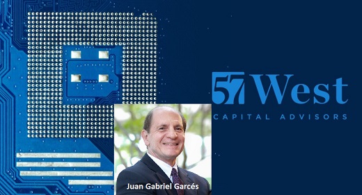 57 West Capital Advisors, asesora de inversiones en acciones creada por Juan Gabriel Garcés en Texas, tendrá oficina de representación en Colombia