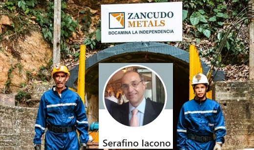 Serafino Lacono (el del apto 901 en el Chicó) aumentó su control al 10,1% sobre Denarius Metals y si ejerce opciones tendrá el 22,5%