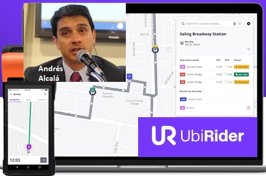Inversionista colombiano Andrés Alcalá entró como socio de “fintech” portuguesa de movilidad Ubirider