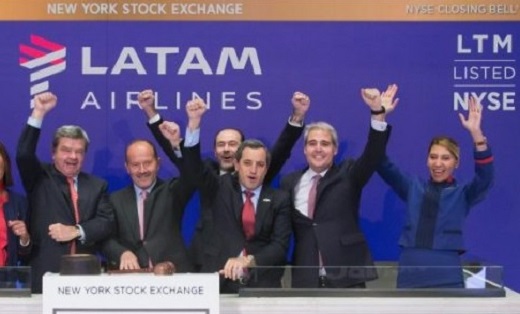 Latam Airlines Group vuela para volver a listar sus acciones en la Bolsa de Nueva York