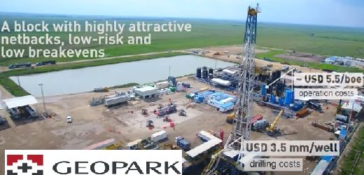 Petrolera GeoPark firma nuevo acuerdo con multinacional de commodities Vitol y obtiene financiación con “ventas prepagas” por hasta US$500 millones