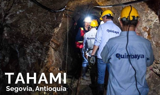 La canadiense Quimbaya Gold adquirió por US$400 mil otros cuatro títulos mineros de oro y plata en Segovia, Antioquia