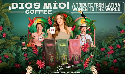 Sofía Vergara lanzó ¡Díos Mío! Coffee – de US$14,99/ a US$34,70 – en asocio con la Federación Nacional de Cafeteros de Colombia