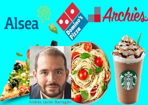 Expansión geográfica, uno de los retos de Andrés Javier Barragán Villegas (nuevo gerente general en Colombia de Domino’s, Archies y Starbucks)