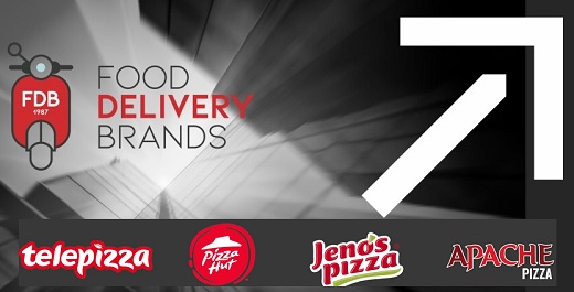 Yum! (Pizza Hut) traspasó a Food Delivery Brands 120 restaurantes Jeno’s y Telepizza en Chile y Colombia 