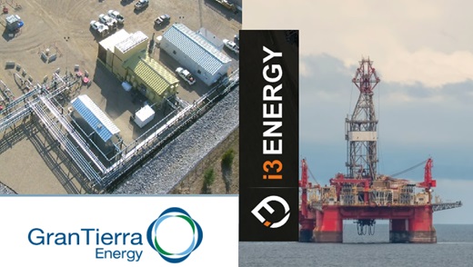 Gran Tierra Energy adquirirá por US$225,4 millones la petrolera canadiense i3 Energy plc: y aumenta en una tercera parte su tamaño