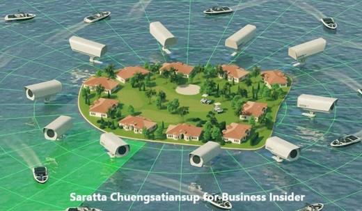 La llegada de Bezos al vecindario de los Gilinski “catapultó la riqueza de Indian Creek a una nueva estratósfera” y las ansias de seguridad…