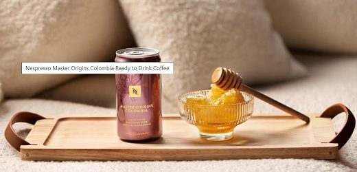 Nespresso lanza primer café colombiano listo para beber en lata, Master Origins, endulzado con miel de origen colombiano