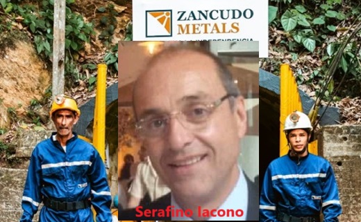 El italiano Serafino Lacono (exPacific Rubiales) aumentó al 20,5% su control sobre Denarius Metals, dueña de minas de oro y fosfatos en Colombia