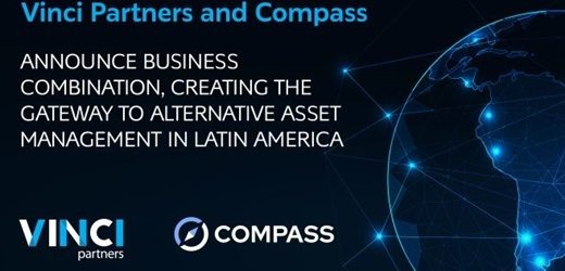 Brasileña Vinci Partners completó el proceso de adquisición de la chilena Compass Group