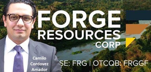 Colombiano Camilo Cordovez Amador, nuevo vicepresidente financiero de canadiense Forge, dueña de mina de carbón La Estrella