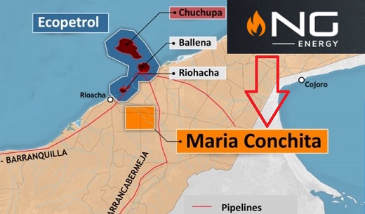 El Bloque María Conchita, que estuvo a punto de ser comprado por Hocol (de Ecopetrol) tiene problemas técnicos, reconoce NG Energy de Serafino Iacono