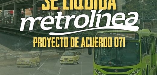 Autorizado el alcalde de Bucaramanga para que disuelva y liquide el gestor del Sistema de Transporte Masivo Metrolínea