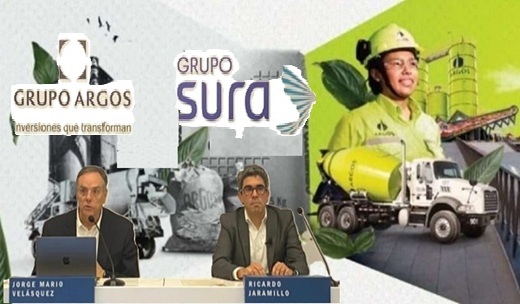 Cementos Argos se adhiere al acuerdo para el desenroque de Grupo Argos y Sura; realizará operaciones de crédito y derivados por hasta US$800 millones 