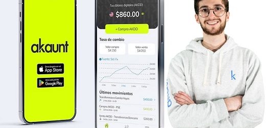 La fintech akaunt, que facilita la creación de cuentas multimoneda, lanzó tarjeta digital con Mastercard para usuarios de dólares digitales 