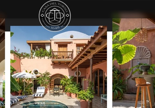 Aria Hotels, filial del griego Libra Group, inauguró su primer hotel en Latinoamérica con Casa del Torno en Cartagena