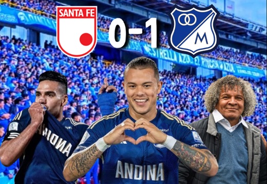 Azul & Blanco (Millonarios FC) reportó utilidad de $17.013 millones en 2024, lo que representa una caída de 49,7% en comparación con 2023