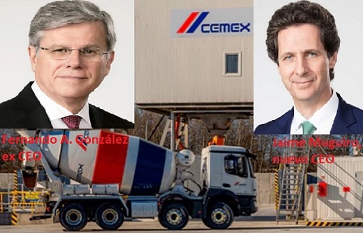 Revolcón en la cúpula ejecutiva de Cemex: se jubila el CEO y el presidente en Colombia ahora preside Cemex Sur, Centroamérica y Caribe