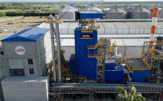 Grupo Diana inició la operación de su primera termoeléctrica de autogeneración a base de cascarilla de arroz en Yopal, Casanare 