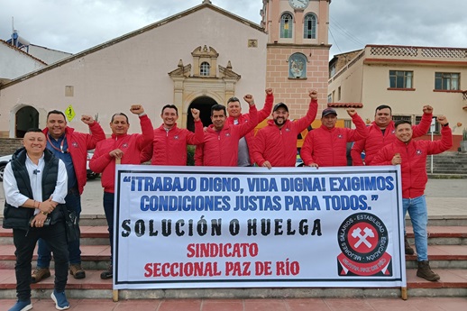 Trabajadores de Acerías Paz del Río – con el 90% de los votos – aprobaron ir a huelga indefinida