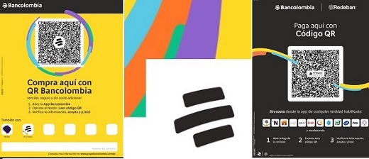 El 22 de marzo dejarán de funcionar los códigos QR amarillos de Bancolombia: quedará activo sólo el QR negro