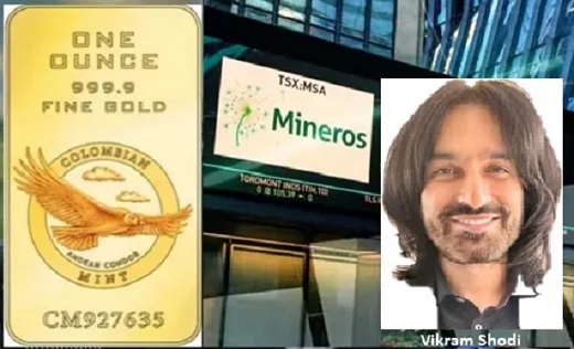 Sun Valley (de Vikram Sodhi) lanzó OPA mejorada por Mineros a $5.500 por acción ($428.624 millones) y quiere el 56.85% del control