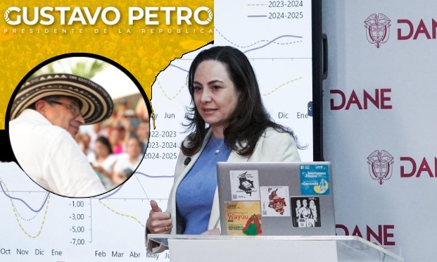 Petro, otro presidente lengüisuelto; en 2011 el entonces presidente Juan Manuel Santos también le pegó su “chiviada” al Dane