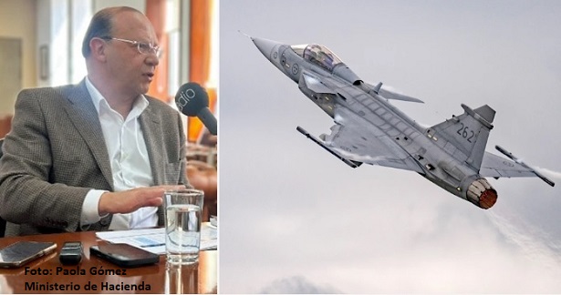 Los medios suecos advierten que la difícil situación económica de Colombia genera preocupación y que el pago de los aviones Jas Gripen podría retrasarse