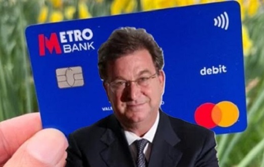 Metro Bank (de Jaime Gilinski en Londres) reportó una pérdida de £212,1 millones de libras esterlinas para todo el 2024