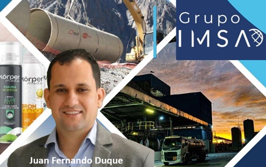 Juan Fernando Duque Arboleda presidente en propiedad del holding Grupo Imsa S.A.