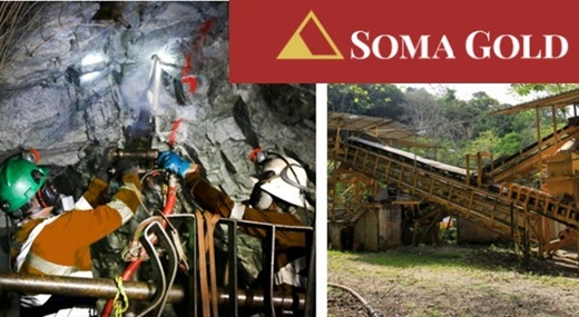 9,43% cayó la producción de oro de la canadiense Soma Gold que redujo presupuesto para rehabilitar mina en Antioquia