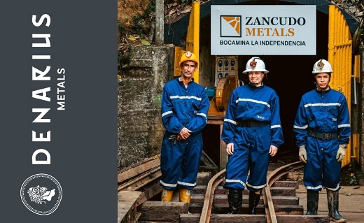 La mina Zancudo de Denarius, en Titiribí, Antioquia, comenzó producción de oro tras financiamiento anticipado de US$9 millones con Trafigura