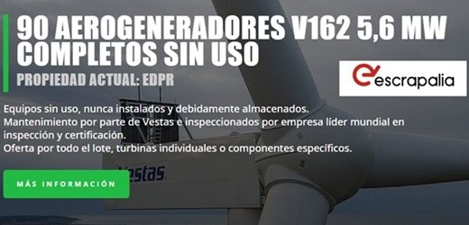 A la portuguesa Edpr no le quedó otra que subastar 90 turbinas que no pudo instalar en dos parques eólicos en Colombia