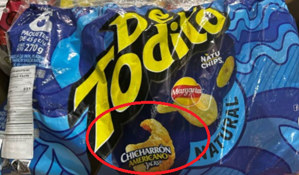 Alerta de salud pública en E.U. sobre productos de chicharrón de cerdo importados desde Colombia: “De Todito” y “Golpe con Todo” bajo decisión