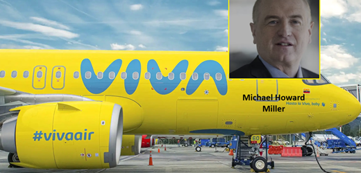 SuperSociedades confirmó multa por $142 millones a verdaderos dueños de colapsada aerolínea Viva (entre ellos Michael Miller de Ryanair)