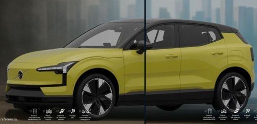 El Volvo EX30, SUV 100 % eléctrico, el premium más vendido crece un 124 % en lo corrido del año 2025
