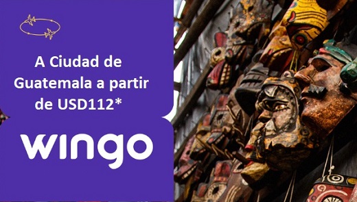 ¿Coincidencia?: A partir de octubre Wingo operará una nueva ruta directa entre Bogotá y Ciudad de Guatemala a USD112*