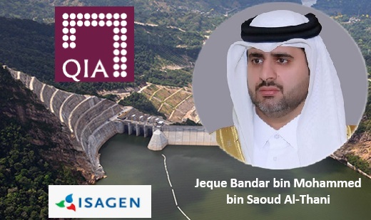 ¡Extra! El fondo soberano de Qatar, QIA, aumenta en US$500 millones su inversión en Isagen; y Brookfield Renewable incrementa a 38% su participación