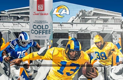 Juan Valdez será el café oficial del equipo de fútbol americano Los Angeles Rams tras acuerdo con Green Coffee Company